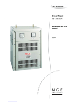 MGE UPS Systems CleanWave-220 User manual