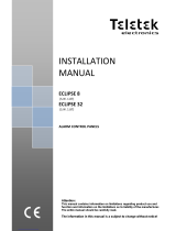 Teletek electronics ECLIPSE 8 Installation guide