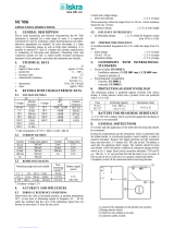 Iskra MI 7056 Application Instructions