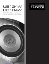 Phase Linear UB104W User manual