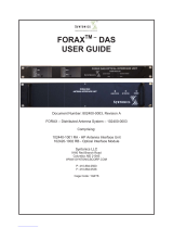 Syntonics FORAX-DAS User manual
