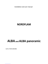 NORDFLAM ALBA panoramic Installation and User Manual