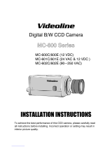 Videoline MC-601C Installation Instructions Manual