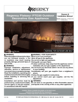 Regency PTO30-NG1 Owners & Installation Manual