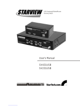 StarTech.com StarView SV431USB User manual
