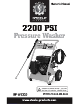 STEELE PRODUCTS 2200 PSI Owner's manual