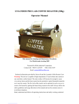 Lysander Pro-Lab Roaster 200g User manual