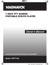 Magnavox MTFT750 Owner's manual