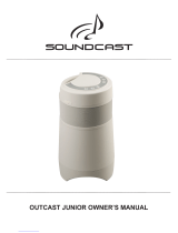 Soundcast OUTCAST JUNIOR Owner's manual