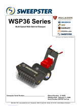 Sweepster WSP36 series User manual