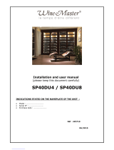 WINEMASTER SP40DU4 Installation and User Manual