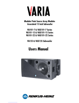 Varia VA101-7 Series User manual