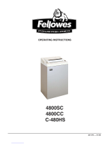 Fellowes 4800SC User manual