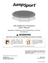 JumpSport 14ft SoftBounce Trampoline User manual