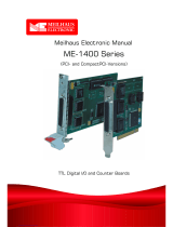 Meilhaus Electronic ME-1400 Electronic Manual