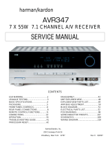 Harman Kardon AVR 347 User manual