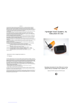 Hyndsight Vision Systems HVS-001M Operating instructions