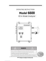 Teledyne 6600 User manual