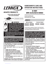 Lennox Hearth Products MPB3530CNM User manual