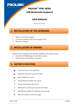 PROLINK PKM-3809U User manual