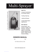 Hydro-Force M2 Multi-Sprayer Owner's manual