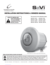 Super Vision International SaVi-PL-12-100 Installation Instructions & Owner's Manual