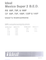 Ideal Boilers CF 75P User Instructions
