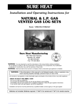 Sure Heat VMR24NG Installation And Operating Instructions Manual