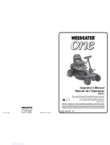 Weed Eater One WE261 User manual