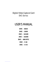 Monacor DVC-400 RTC User manual