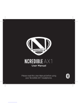 NCREDIBLE AX1 User manual