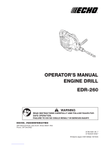Echo X750409-3607 User manual