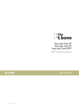 T.BONE free solo Twin HTPT User manual