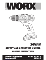 Worx 20V LI-ON 2 Owner's manual