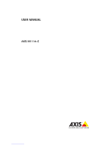 Axis M1114-E User manual