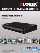 Lorex DIGITAL VIDEO SURVEILLANCE RECORDER LH010 ECO BLACKBOX SERIES User manual