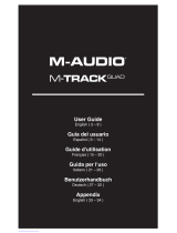 M-Audio M-Track Quad User manual