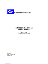 Kinpo Electronics A100A K2 Installation guide