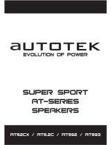 Autotek AT693 User manual