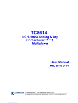 TC Communications TC8614 User manual