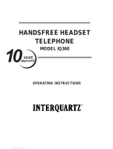 Interquartz IQ360 Operating Instructions Manual