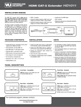 Videobaluns HD1011 Installation guide