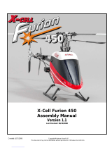 Miniature Aircraft USA X-Cell Furion 450 Assembly Manual