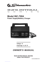 Schumacher INC-700A User manual