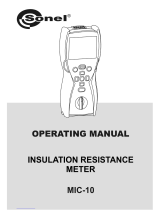 Sonel MIC-10 Operating instructions