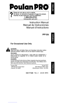 Poulan Pro PRO PP133 User manual