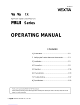 Vexta FBL575CW-A Operating instructions