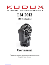 Kudux LM 2013 User manual