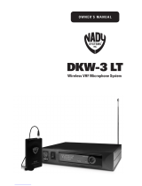 Nady Systems DKW-3 User manual