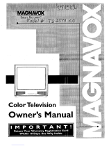 Magnavox TS2573C10 Owner's manual